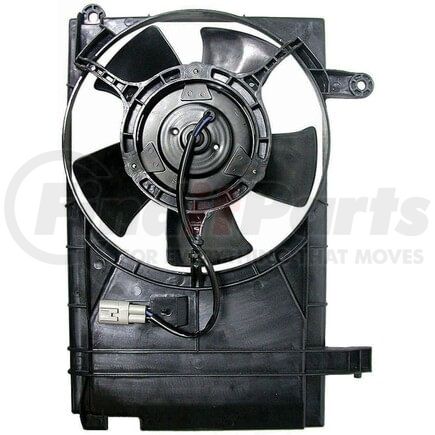 Global Parts Distributors 2811440 Engine Cooling Fan Assembly gpd Electric Cooling Fan 2811440