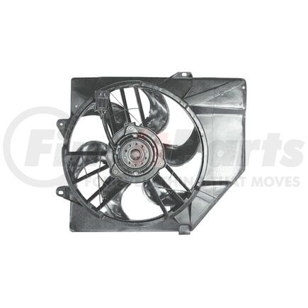 Global Parts Distributors 2811482 Engine Cooling Fan Assembly gpd Electric Cooling Fan 2811482