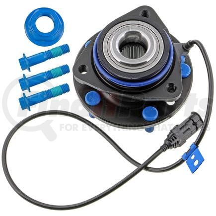 Mevotech TXF513124 Wheel Bearing and Hub Assembly Wheel Bearing and Hub Assembly