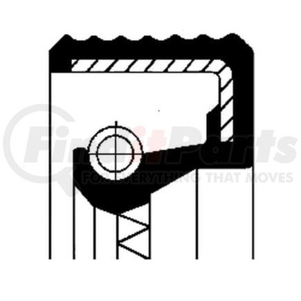 Corteco 82019449 Differential Seal Differential Seal