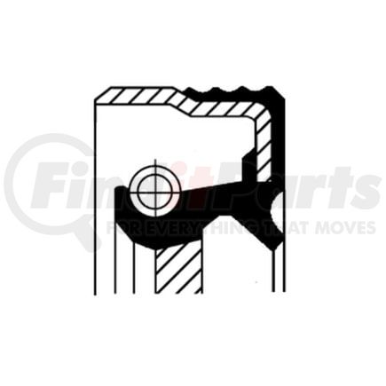 Corteco 82012248 Engine Crankshaft Seal Engine Crankshaft Seal