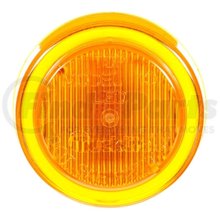 10050Y3 by TRUCK-LITE - 10 Series Marker Clearance Light - LED, Fit 'N Forget M/C Lamp Connection, 12v