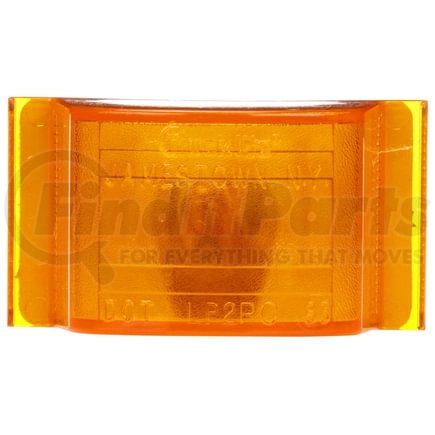 12200Y3 by TRUCK-LITE - 12 Series Marker Clearance Light - Incandescent, PL-10 Lamp Connection, 12v