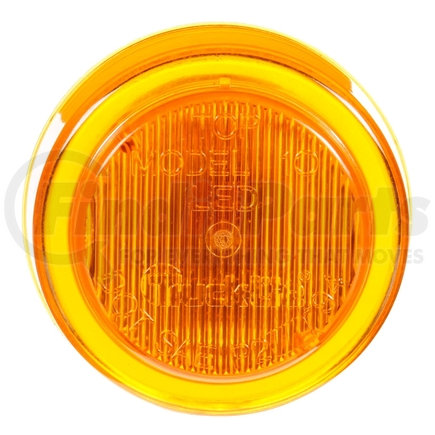10250Y3 by TRUCK-LITE - 10 Series Marker Clearance Light - LED, Fit 'N Forget M/C Lamp Connection, 12v