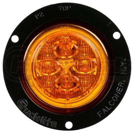 10288Y3 by TRUCK-LITE - 10 Series Marker Clearance Light - LED, PL-10 Lamp Connection, 12v