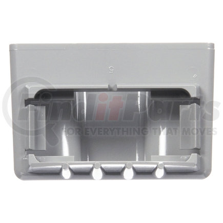 TL15729 by TRUCK-LITE - Auxiliary Light Mounting Bracket Hardware Kit - For 15 Series, Rectangular Shape Lights, Gray Polycarbonate, 2 Screw Bracket Mount