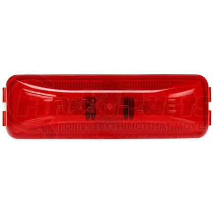 TL19200R by TRUCK-LITE - Marker Light - For 19 Series, Base Mount, Incandescent, Red Rectangular, 2 Bulb, Pc, For 19 Series Male Pin, 12 Volt