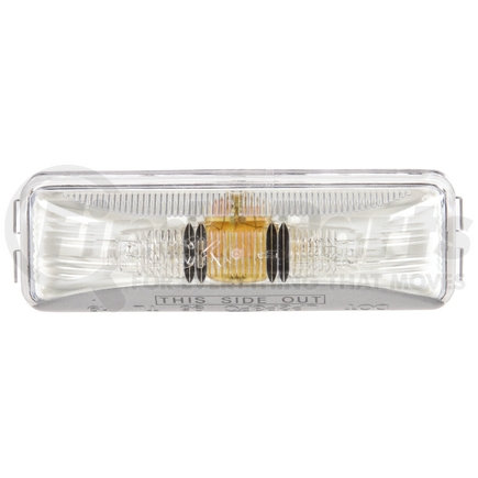 192063 by TRUCK-LITE - 19 Series License Plate Light - Incandescent, 2 Bulb, Rectangular, Bracket Mount, 12V