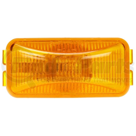 TL15200Y by TRUCK-LITE - Marker Light - For 15 Series, Incandescent, Yellow Rectangular, 1 Bulb, Pc2, Pl-10, 12 Volt