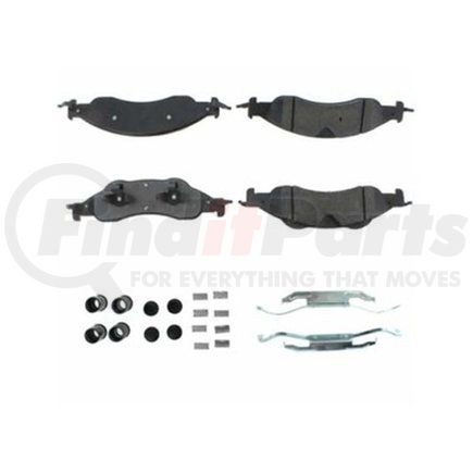 106.12780 by CENTRIC - Posi Quiet Extended Wear Brake Pads with Shims and Hardware