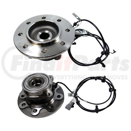 402.67009 by CENTRIC - Centric Premium Hub and Bearing Assembly; With Integral ABS