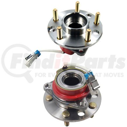 402.62001 by CENTRIC - Centric Premium Hub and Bearing Assembly, With Integral ABS