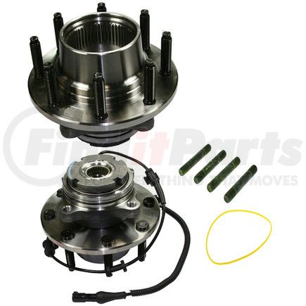 402.65001 by CENTRIC - Centric Premium Hub and Bearing Assembly; With Integral ABS