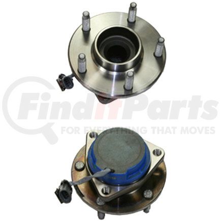 407.62024 by CENTRIC - Centric Premium Hub and Bearing Assembly; With Integral ABS