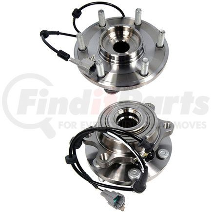 402.42002 by CENTRIC - Centric Premium Hub and Bearing Assembly; With Integral ABS