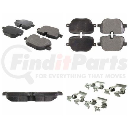 100.14270 by CENTRIC - Centric Original Equipment Formula Brake Pads with Hardware