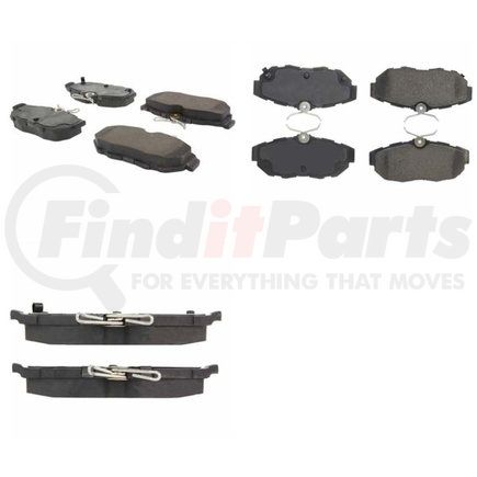 301.14650 by CENTRIC - Centric Premium Ceramic Brake Pads with Shims and Hardware