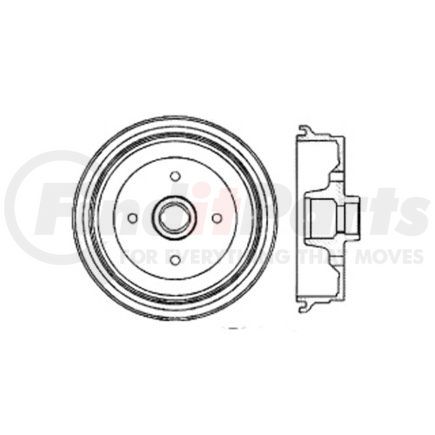 123.33006 by CENTRIC - C-Tek Standard Brake Drum