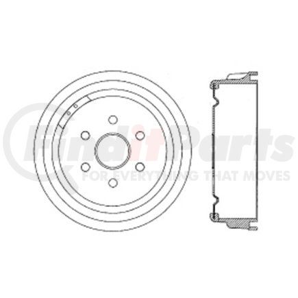 122.62032 by CENTRIC - Centric Premium Brake Drum