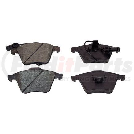 087-1863 by BECK ARNLEY - SEMI-MET BRAKE PADS