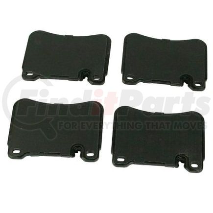 087-1911 by BECK ARNLEY - SEMI-MET BRAKE PADS