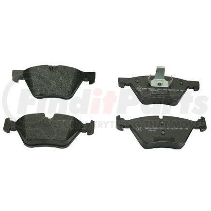 089-1818 by BECK ARNLEY - PREMIUM BRAND BRAKE PADS