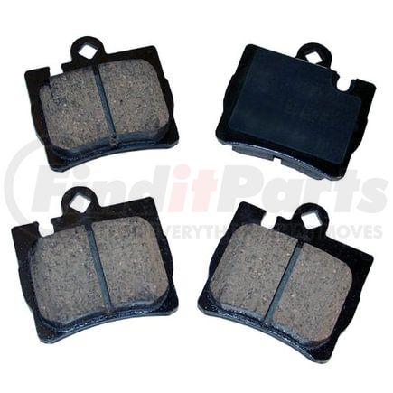 086-1717C by BECK ARNLEY - CERAMIC BRAKE PADS
