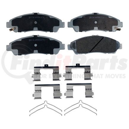 085-6934 by BECK ARNLEY - PREMIUM ASM PADS W / HARDWARE