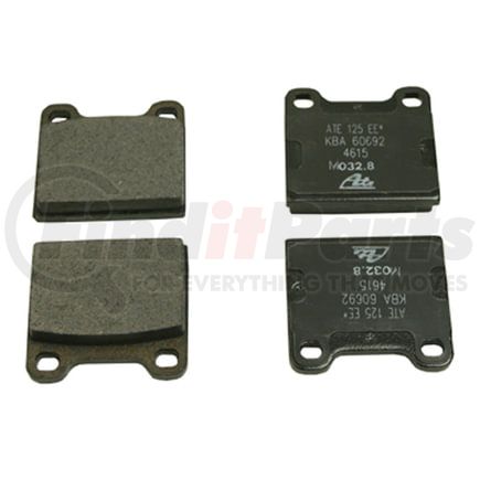 087-0407 by BECK ARNLEY - SEMI-MET BRAKE PADS