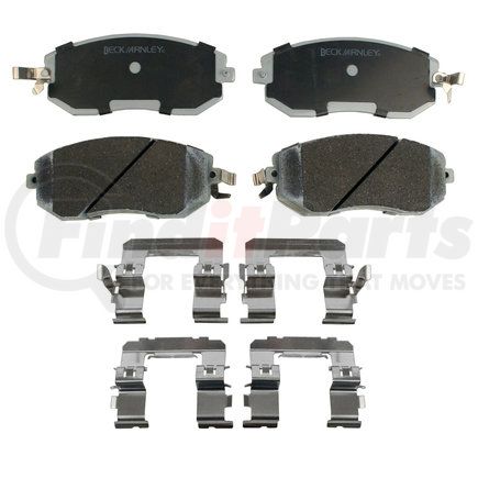 085-6947 by BECK ARNLEY - PREMIUM ASM PADS W / HARDWARE