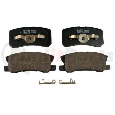 089-1847 by BECK ARNLEY - PREMIUM BRAND BRAKE PADS