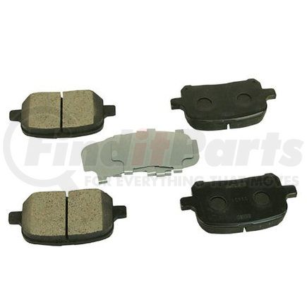 089-1538 by BECK ARNLEY - PREMIUM BRAND BRAKE PADS