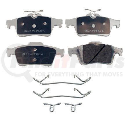 085-6753 by BECK ARNLEY - PREMIUM ASM PADS W / HARDWARE