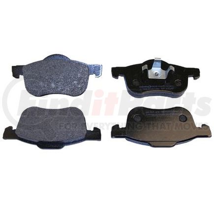 089-1615 by BECK ARNLEY - PREMIUM BRAND BRAKE PADS