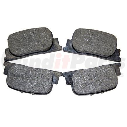 089-1670 by BECK ARNLEY - PREMIUM BRAND BRAKE PADS