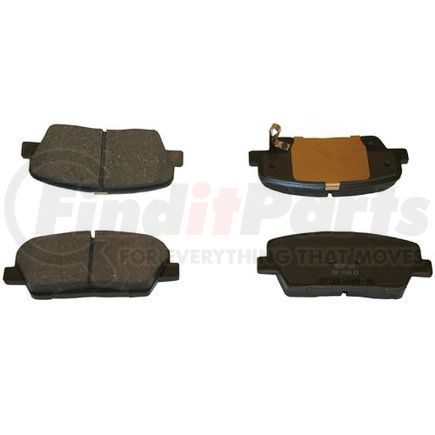 089-1787 by BECK ARNLEY - PREMIUM BRAND BRAKE PADS