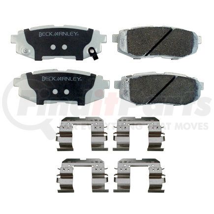 085-6870 by BECK ARNLEY - PREMIUM ASM PADS W / HARDWARE