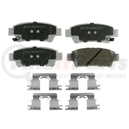 085-6700 by BECK ARNLEY - PREMIUM ASM PADS W / HARDWARE