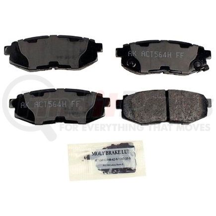 089-1870 by BECK ARNLEY - PREMIUM BRAND BRAKE PADS