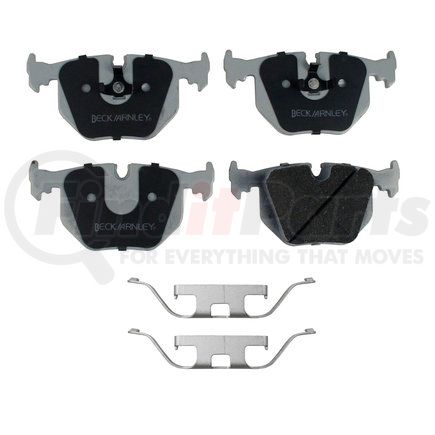 085-6651 by BECK ARNLEY - PREMIUM ASM PADS W / HARDWARE