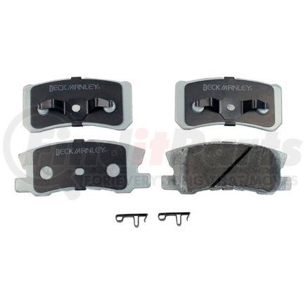 085-1847 by BECK ARNLEY - PREMIUM ASM BRAKE PADS