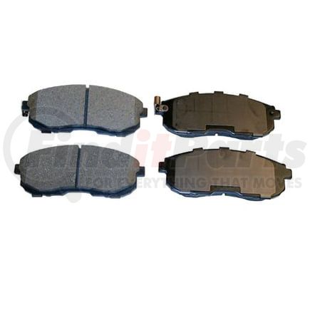 087-1514 by BECK ARNLEY - SEMI-MET BRAKE PADS