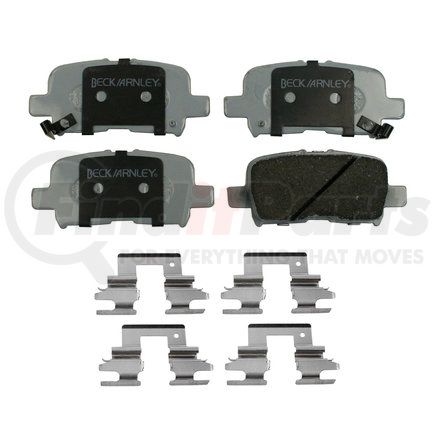 085-6677 by BECK ARNLEY - PREMIUM ASM PADS W / HARDWARE