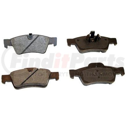 089-1845 by BECK ARNLEY - PREMIUM BRAND BRAKE PADS