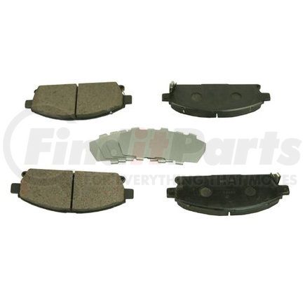 089-1546 by BECK ARNLEY - PREMIUM BRAND BRAKE PADS