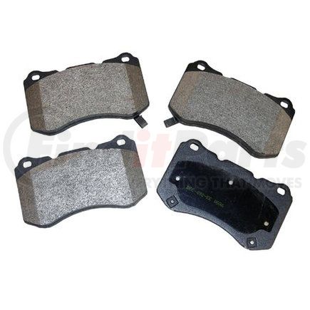 087-1713 by BECK ARNLEY - SEMI-METALLIC BR