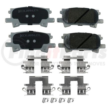 085-6741 by BECK ARNLEY - PREMIUM ASM PADS W / HARDWARE