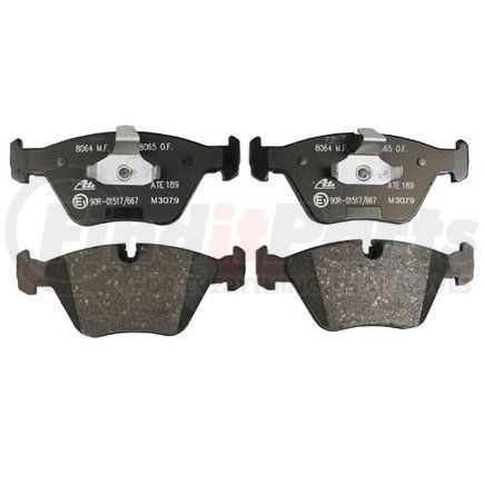 089-1361 by BECK ARNLEY - OE BRAKE PADS