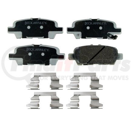 085-6916 by BECK ARNLEY - PREMIUM ASM PADS W / HARDWARE