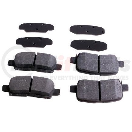 089-1677 by BECK ARNLEY - PREMIUM BRAND BRAKE PADS